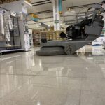 polished act floor in retail store