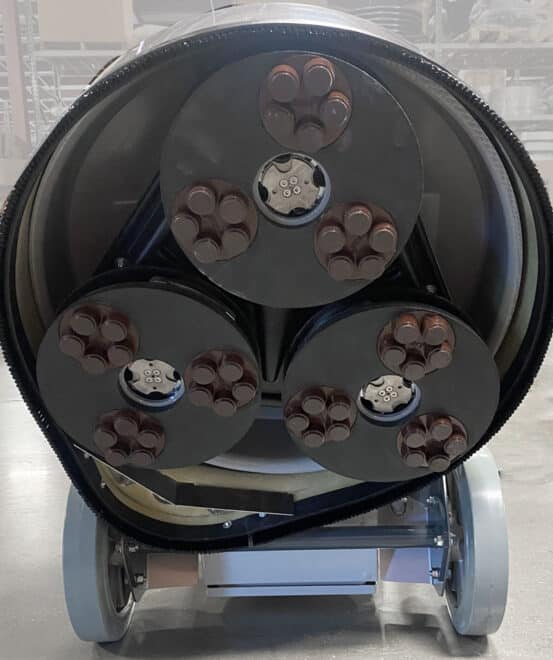 lavina 19s7 grinder with corsa hybrid rings