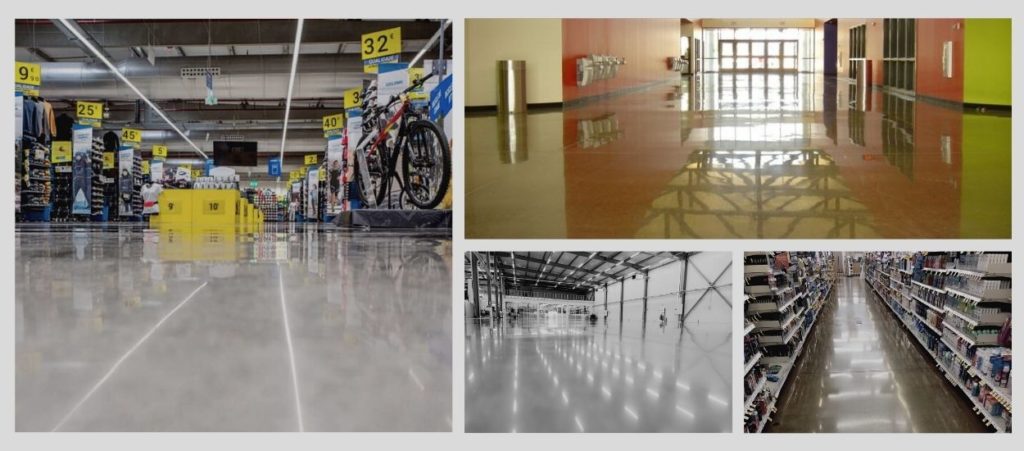 polished concrete examples