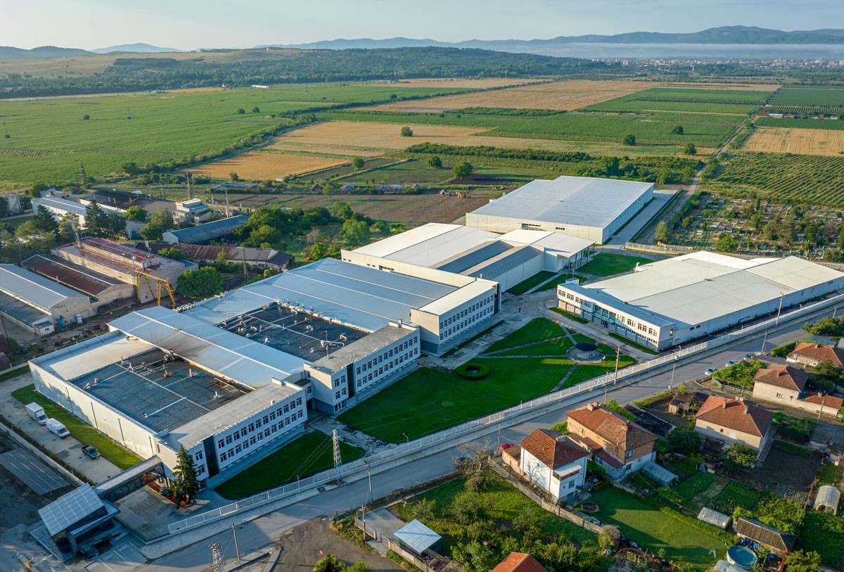 Superabrasive manufacturing facility in Bulgaria air shot
