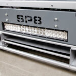 LED light bar in front for great visibility