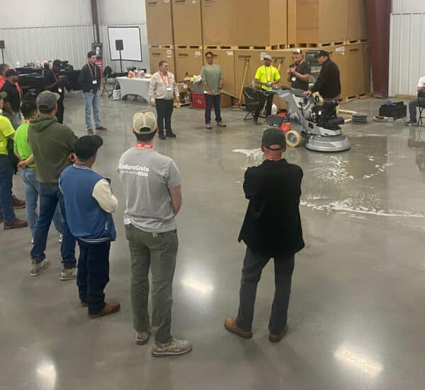 concrete polishing training at superabrasive