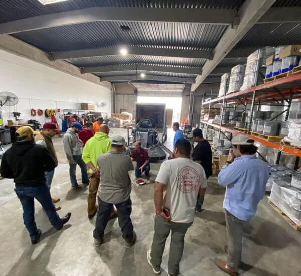 lavina concrete grinding and polishing class with hands-on training