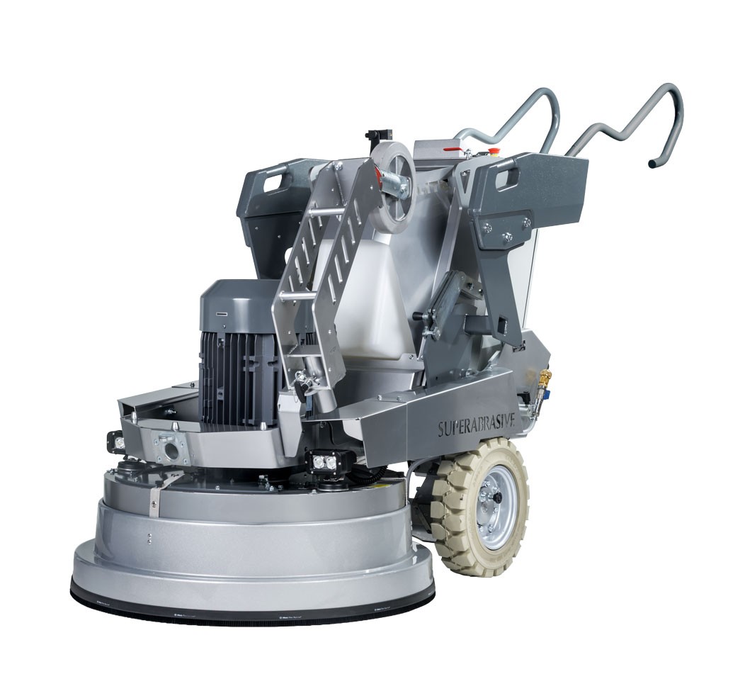 L38RE remote control grinder, right side