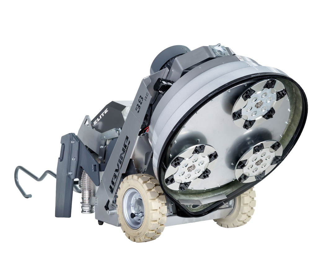 L38RE remote control grinder with cap cutters
