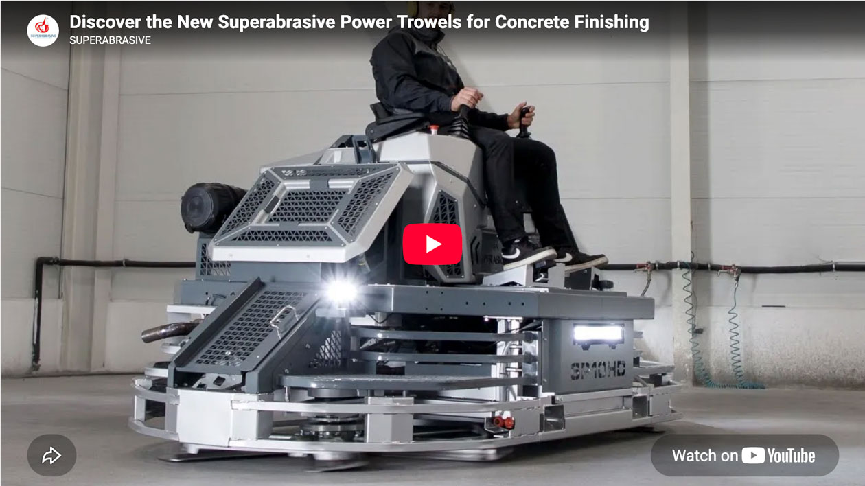 Superabrasive Trowel Video